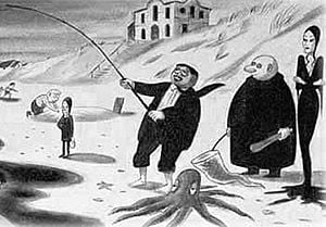 The Addams Family Cartoon by Charles Addams