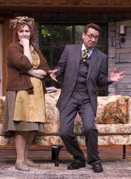 Noises off at the theatre at the center