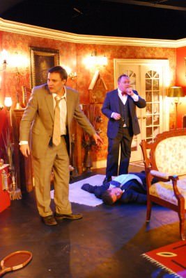 the real inspector hound by stoppard signal ensemble theatre