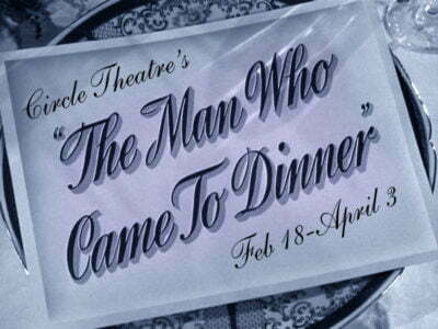the man who came to dinner at circle theatre