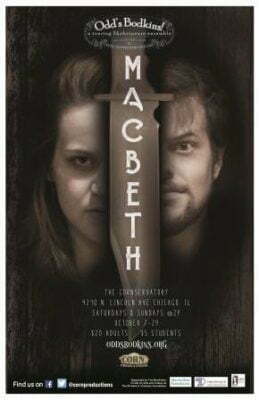 William Shakespeare's Macbeth Poster