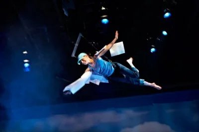 Whiting in flight