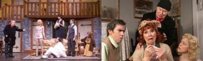 Noises off at the theatre at the center