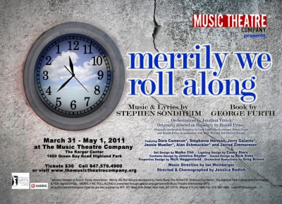 Merrily We Roll Along at the music theatre company
