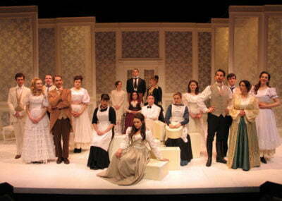 Full cast at the Circle Theatre, Chicago