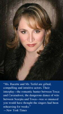 Patricia Racette as Tosca at Ravinia FEstival
