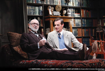Freud's Last Session at the mercury theatre