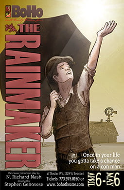 The Rainmaker by N. Richard Nash at Boho Theatre