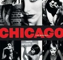 Chicago skyline representing Broadway songs about cities