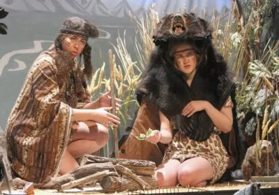 Seven Homeless Mammoths Wander New England theater wit