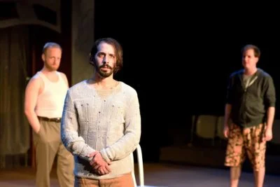 Tartuffe Bryan James Wakefield, Anthony Perrella, Jr., and Colin Jackson. All photos by Nico Fernandez.
