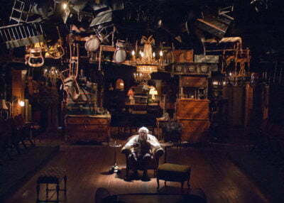 Mike Nussbaum, set and lighting by Brian Sidney Bembridge