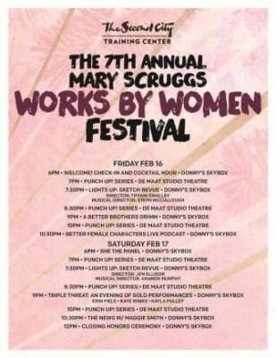 The Mary Scruggs Works By Women Festival Schedule